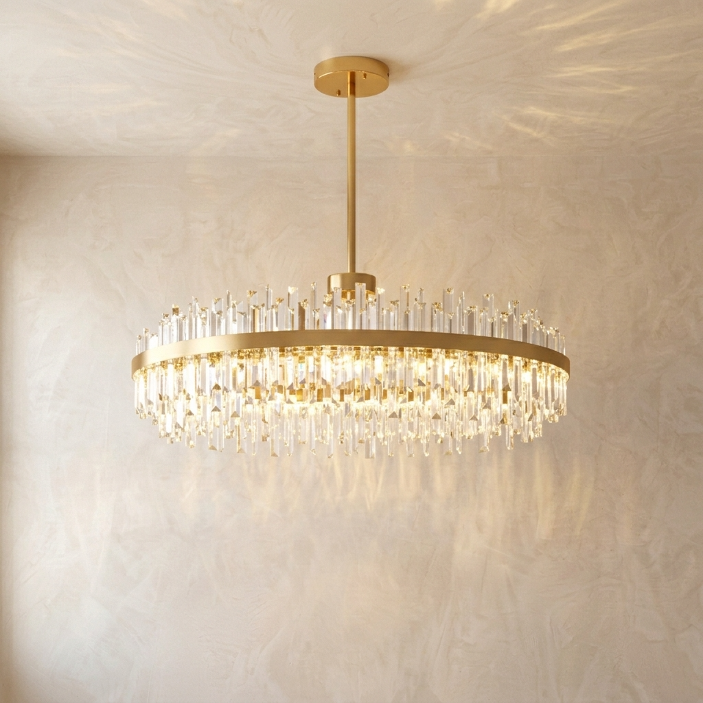 Sovereign Crystal Ring Chandelier