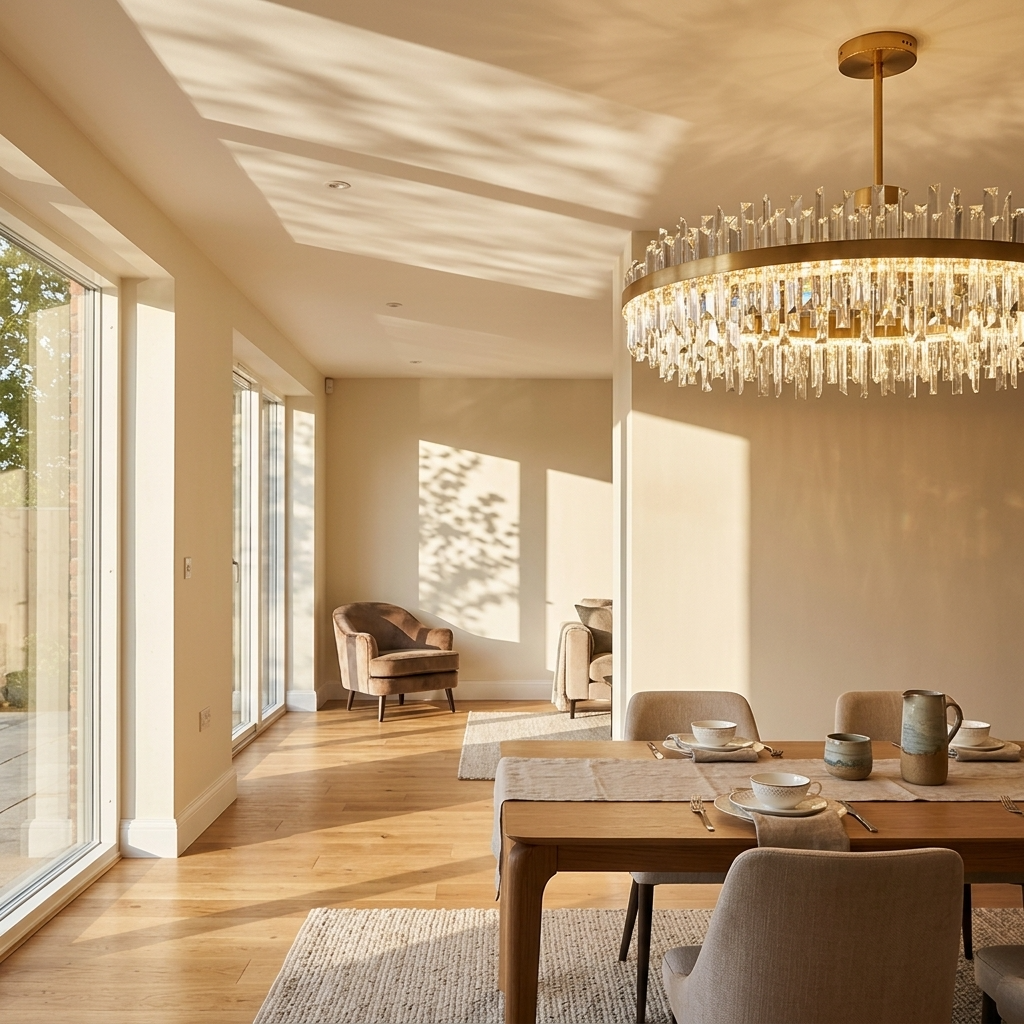 Sovereign Crystal Ring Chandelier