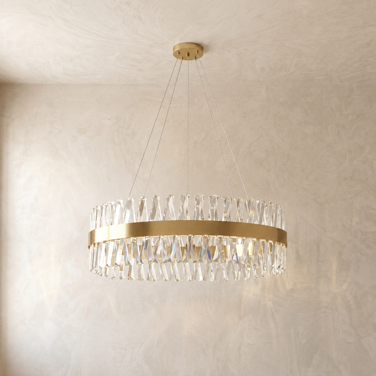 Valencia Crystal Ring Chandelier