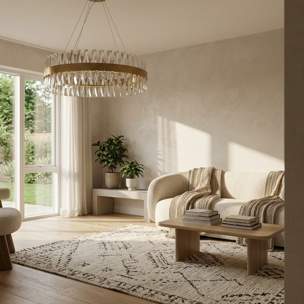 Valencia Crystal Ring Chandelier