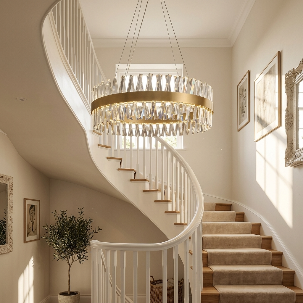 Valencia Crystal Ring Chandelier
