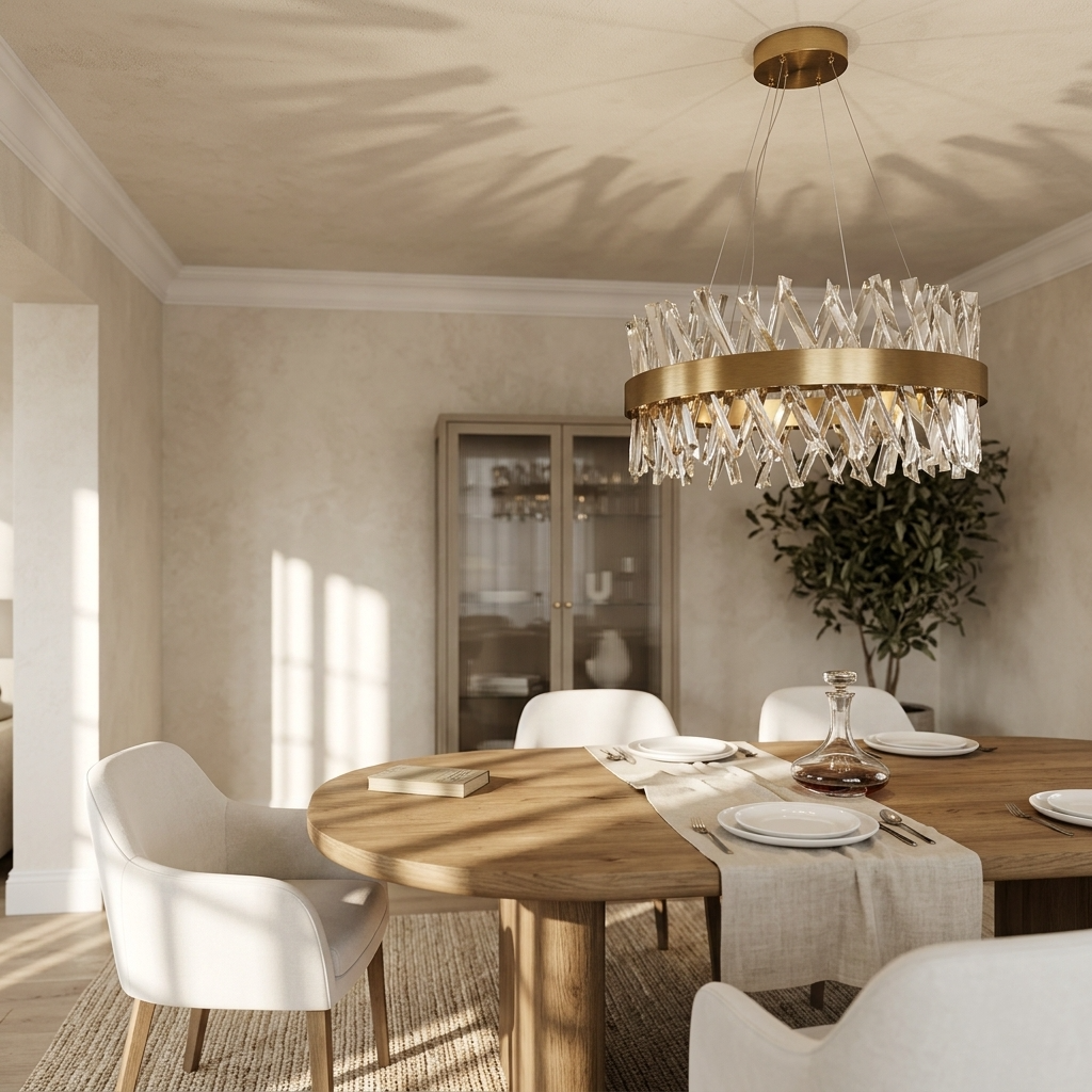 Valencia Crystal Ring Chandelier